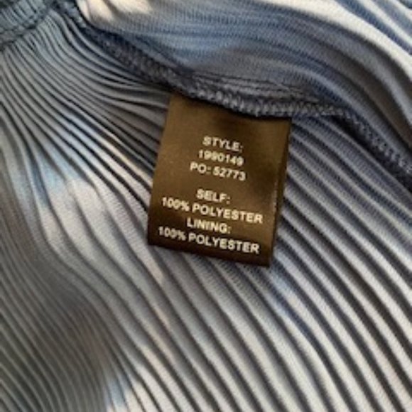 Current Air High Neck Pleated Skirt Dress Size Small in Cobalt blue - Picture 7 of 8